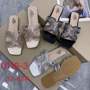 HERMES 0118-3 SLIPPERS