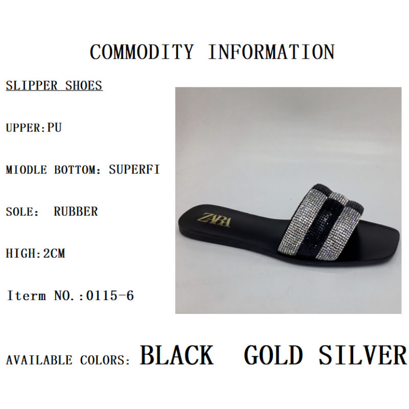 ZARA 0115-6 SLIPPERS