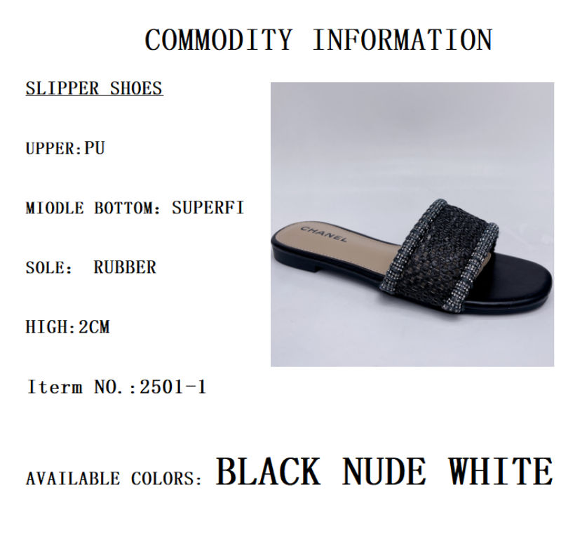 CHANEL 2501-1 SILIPPERS